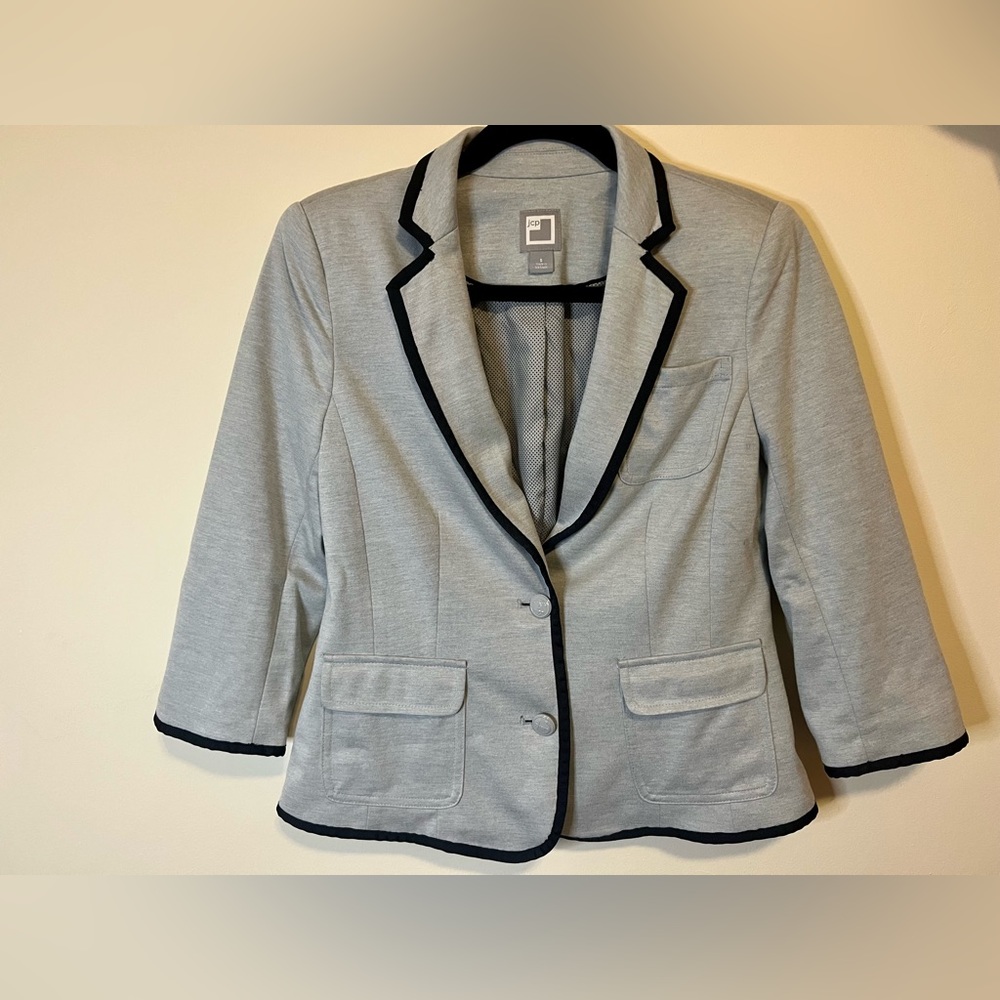 JCPenney brand - grey blazer - size S